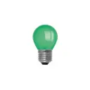 Lemputė LED E27 1W, matinė, šviesiai žalia, POLAMP