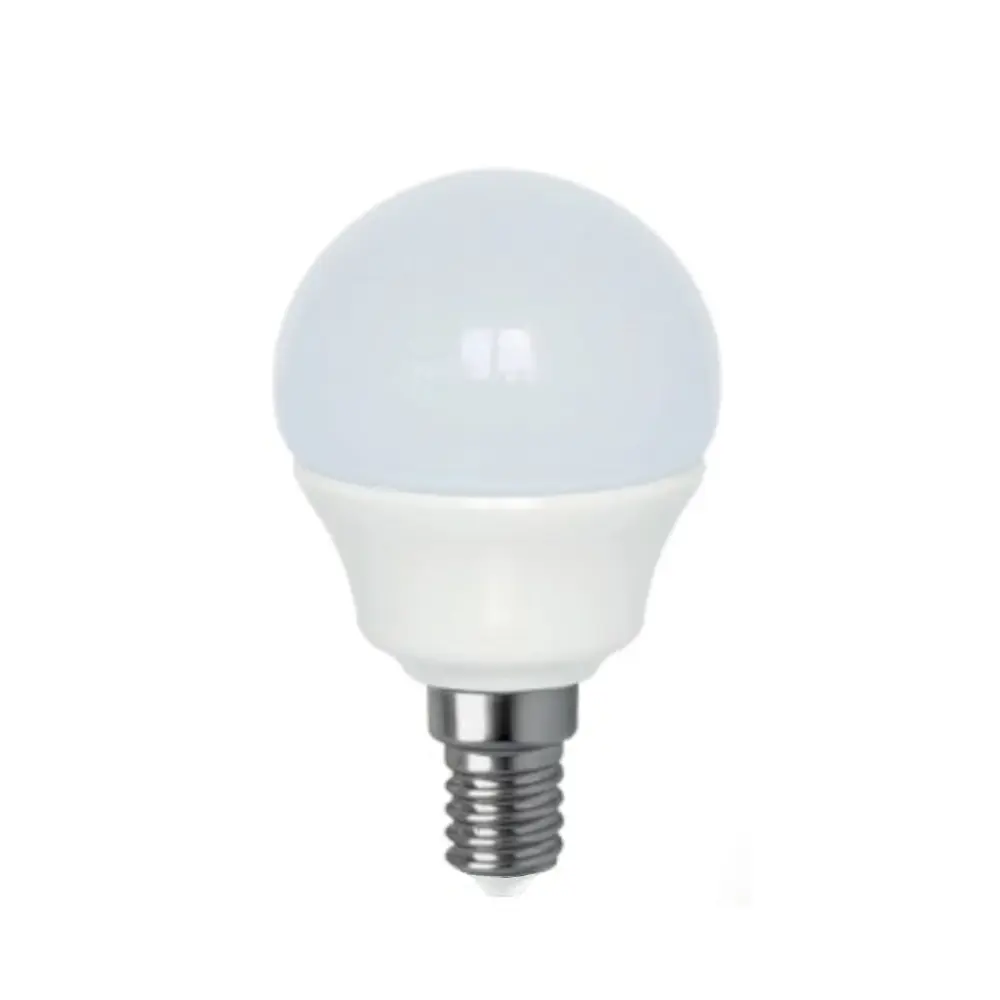 Lemputė LED E14 1W, matinė, šiltai balta, POLAMP