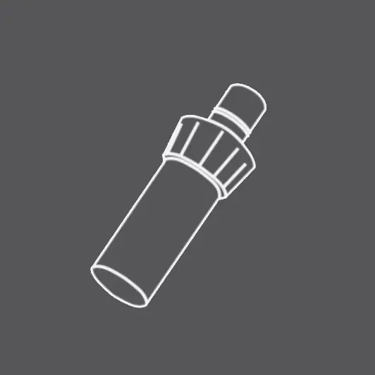 Jungtis SPIN 2 pol. - SUPERCONNECT FEMALE švieč. kab. NK1 sujungimui su lemputėmis, POLAMP