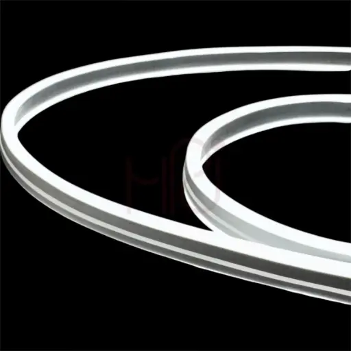 [POL-PLDNFSS230V-NW] LED juosta DOUBLE NEON / NEONFLEX POLAMP, 16x8 mm, 120 LED/m, 230V, neutrali balta, IP67