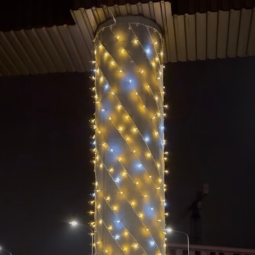 [POL-PLCLf2,5X6,0-WW-W] PROfesionali FLASH lempučių užuolaida POLAMP, 2,5x6m, 576+144 LED, šiltai balta, baltu laidu, IP67